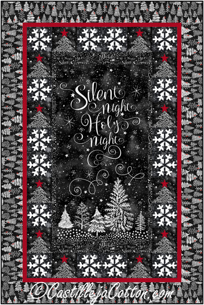 Silent Night Quilt Pattern CJC-55311 - Paper Pattern