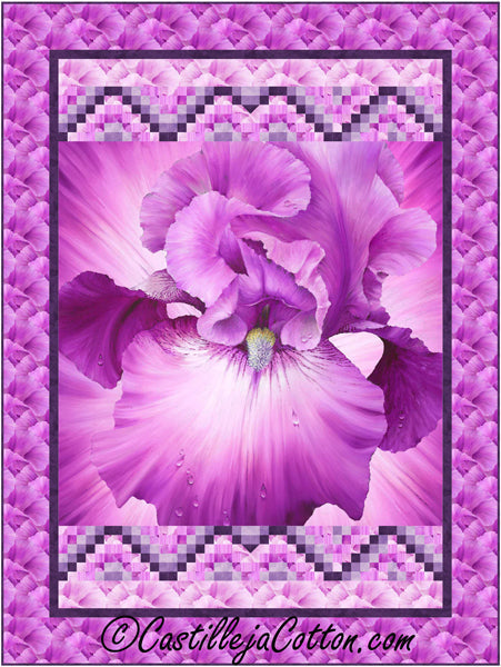Lush Orchid Quilt CJC-55471e - Downloadable Pattern