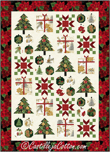 Christmas Things Quilt CJC-55571e - Downloadable Pattern