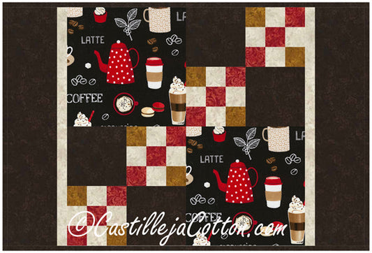 Coffee Time Placemat CJC-55961e - Downloadable Pattern