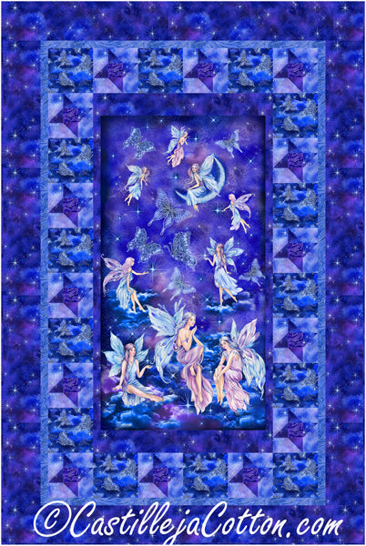 Fairies and Butterflies Quilt CJC-56141e - Downloadable Pattern