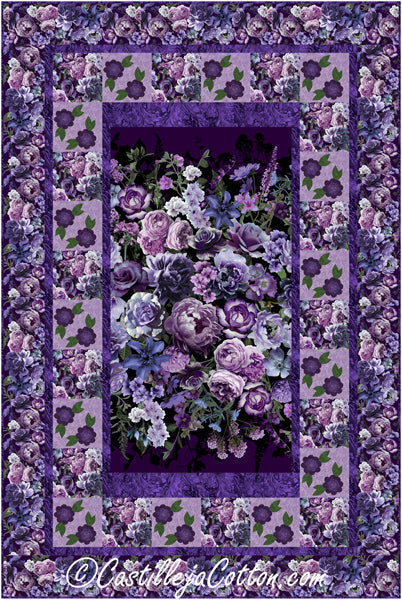 Floral Bouquet Quilt CJC-56151e - Downloadable Pattern