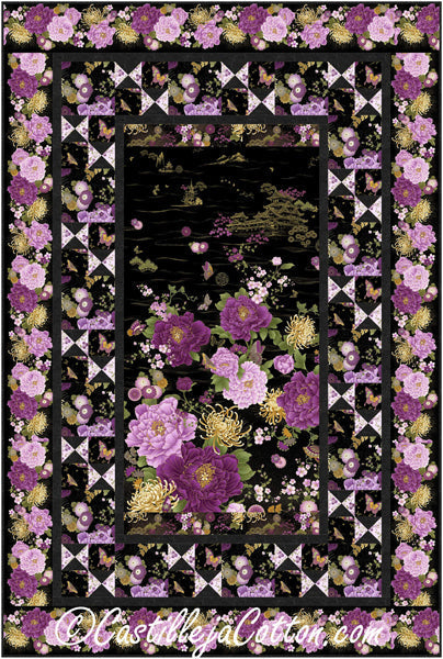 Majestic Bouquet Quilt CJC-56161e - Downloadable Pattern