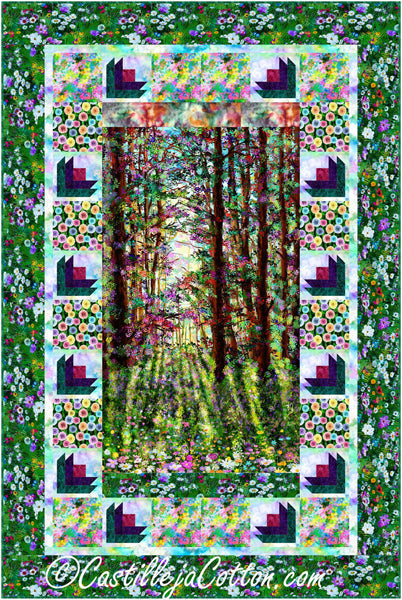 Floral Meadow Quilt CJC-56601e - Downloadable Pattern