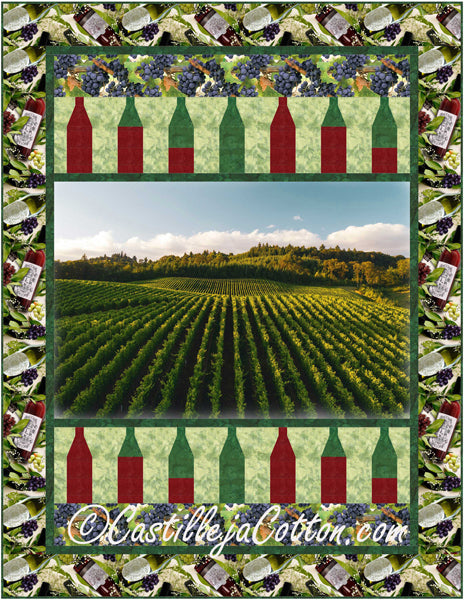 Vineyard Quilt CJC-56621e - Downloadable Pattern