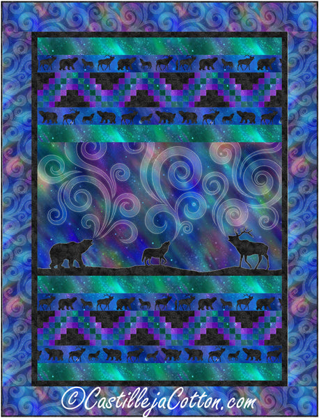 Aurora Animals Quilt CJC-56901e - Downloadable Pattern