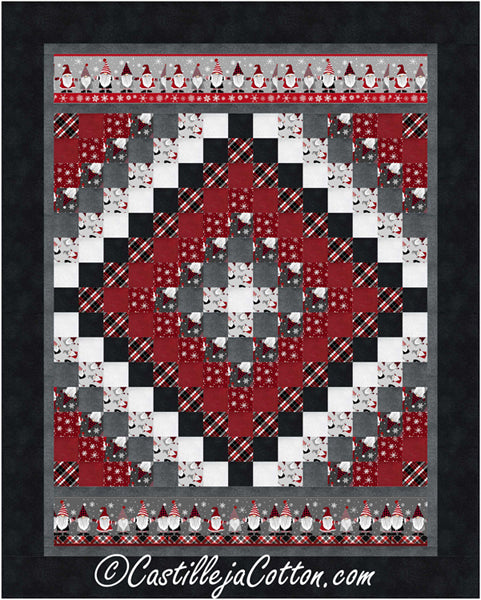 Holiday Gnomes Quilt Pattern CJC-57111 - Paper Pattern