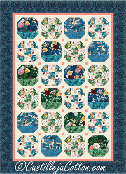 Baskets and Nines Quilt Pattern CJC-57272 - Paper Pattern
