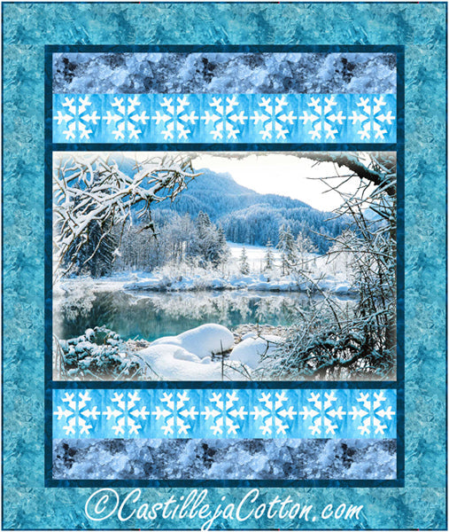 Winter Lake Quilt Pattern CJC-57311 - Paper Pattern