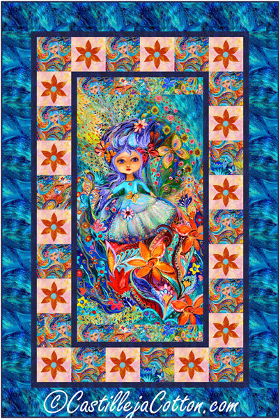 Flower Fairy Quilt Pattern CJC-58011 - Paper Pattern