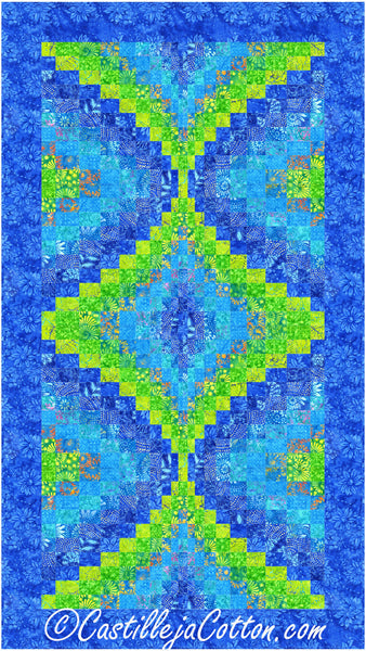 Brilliant Gem Quilt Pattern CJC-58051 - Paper Pattern