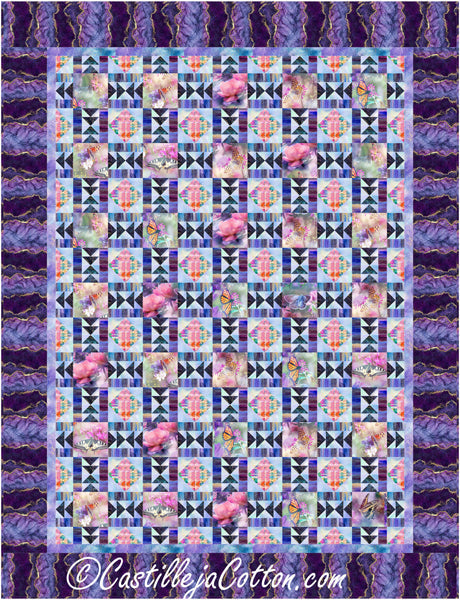 Luminous Geese Quilt Pattern CJC-58261 - Paper Pattern