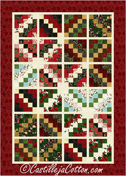 Jingle Diamonds Quilt CJC-58561e - Downloadable Pattern
