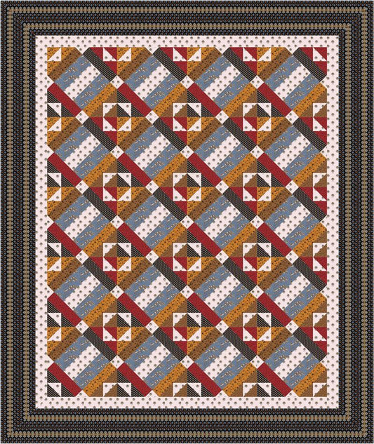Spencer Creek Quilt Pattern CMQ-105 - Paper Pattern