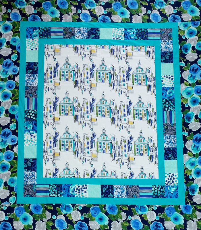 Around the Town Quilt CMQ-139e - Downloadable Pattern