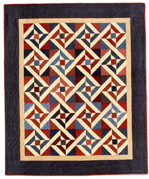 Liberty Stars Quilt Pattern CMQ-149 - Paper Pattern