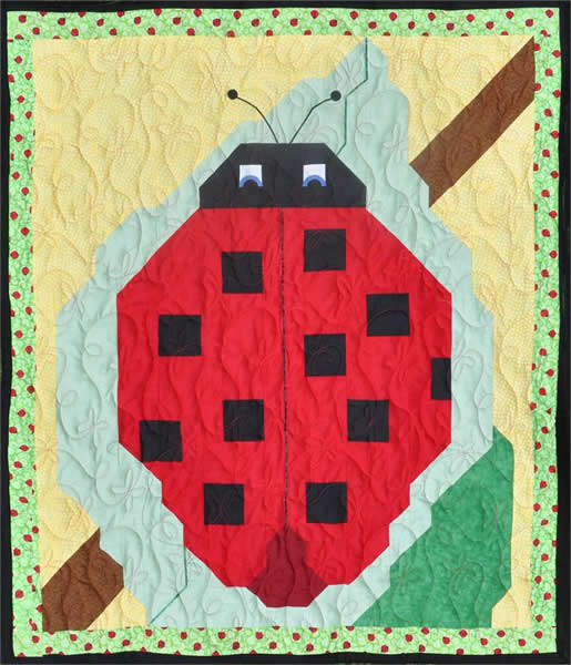 Ladybug Quilt Pattern CQ-001 - Paper Pattern