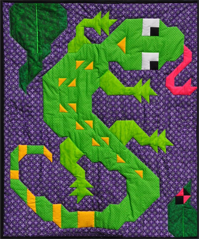 Gecko Quilt Pattern CQ-006 - Paper Pattern