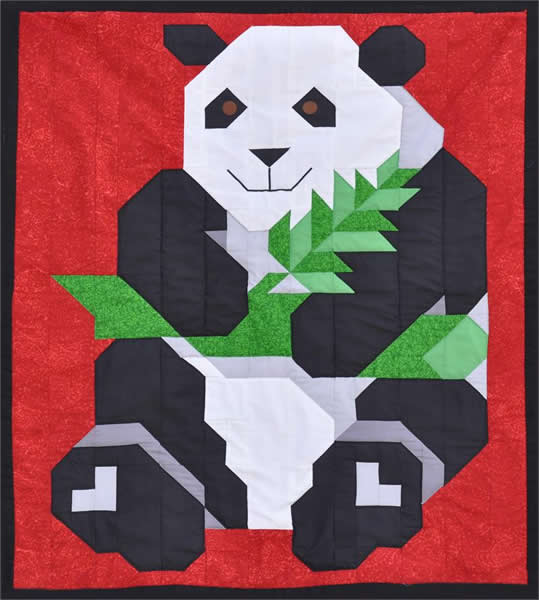 Panda Quilt Pattern CQ-016 - Paper Pattern