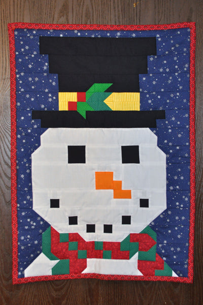 Snowman Quilt Pattern CQ-027 - Paper Pattern