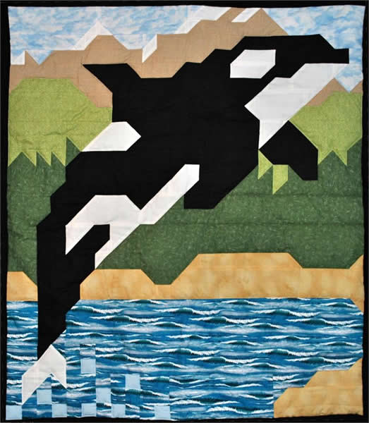 Orca Quilt Pattern CQ-053 - Paper Pattern