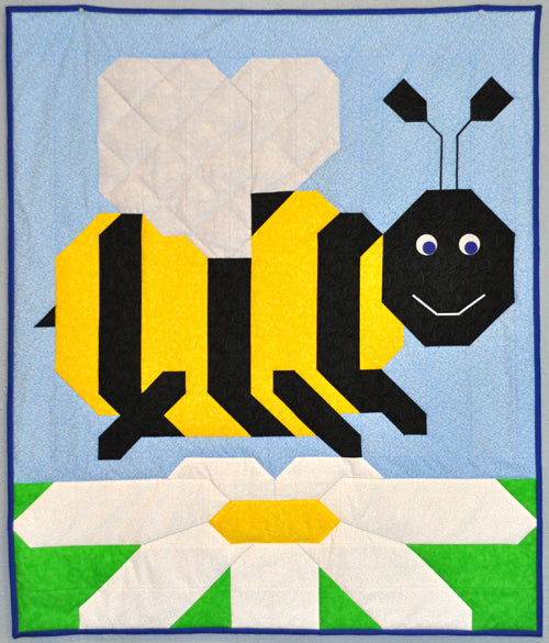 Bumble Bee Quilt CQ-086e - Downloadable Pattern