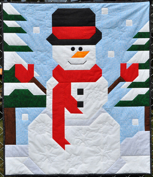 Frosty Friend Quilt Pattern CQ-143 - Paper Pattern