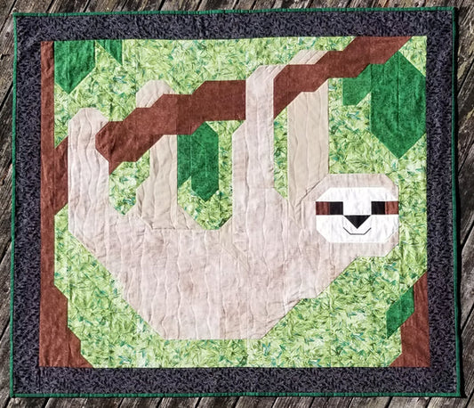 Sloth Quilt Pattern CQ-151 - Paper Pattern