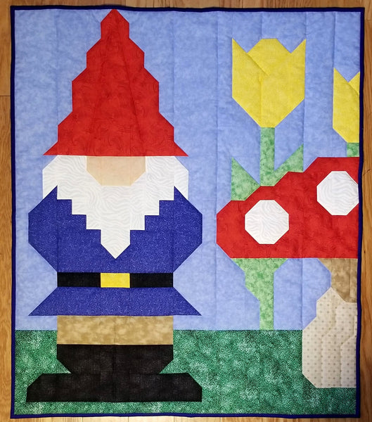 Gnome Quilt Pattern CQ-169 - Paper Pattern