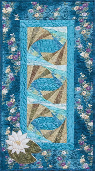 Tranquility Quilt Pattern CQA-102 - Paper Pattern