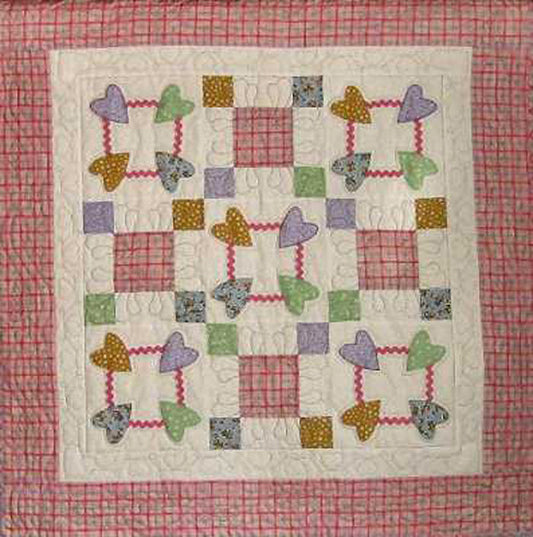 Baby Charm Gift Set Quilt CTG-086e - Downloadable Pattern