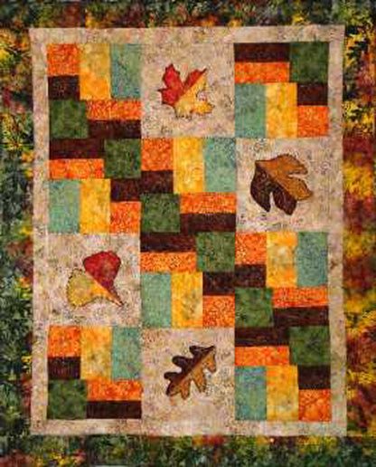 Leaf Medley Quilt Pattern CTG-122 - Paper Pattern