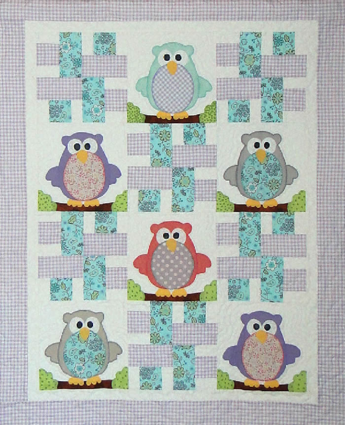 Baby Hoots Quilt Pattern CTG-124 - Paper Pattern