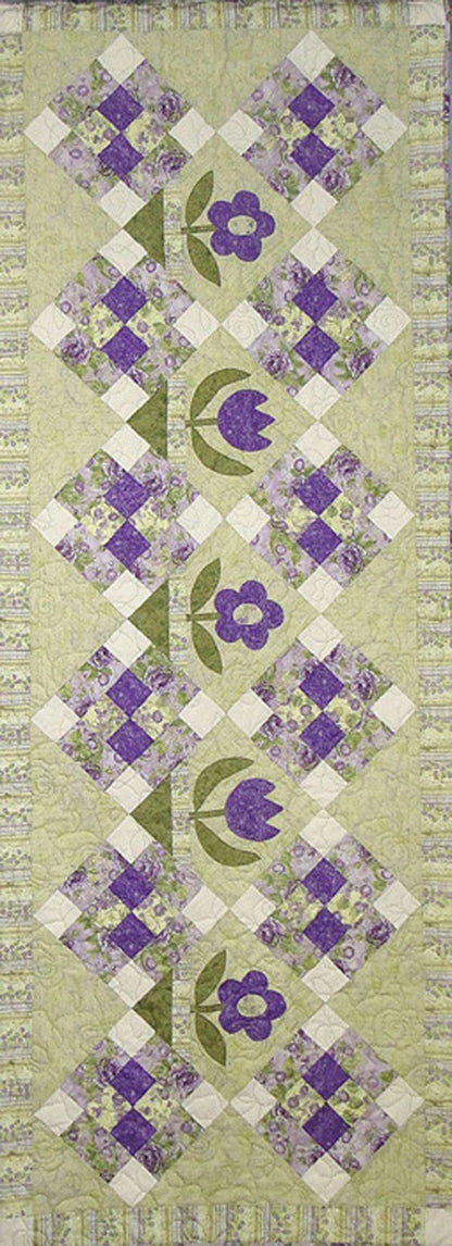 Cottage Blooms Quilt CTG-132e - Downloadable Pattern