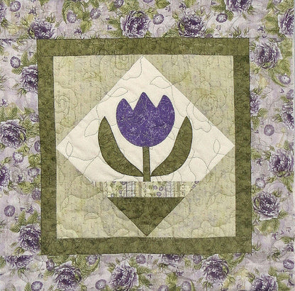 Cottage Blooms Quilt CTG-132e - Downloadable Pattern