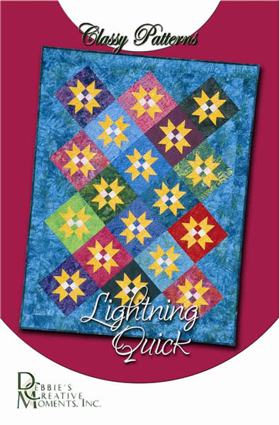 Lightning Quick - Classy Quilt Pattern DCM-015 - Paper Pattern