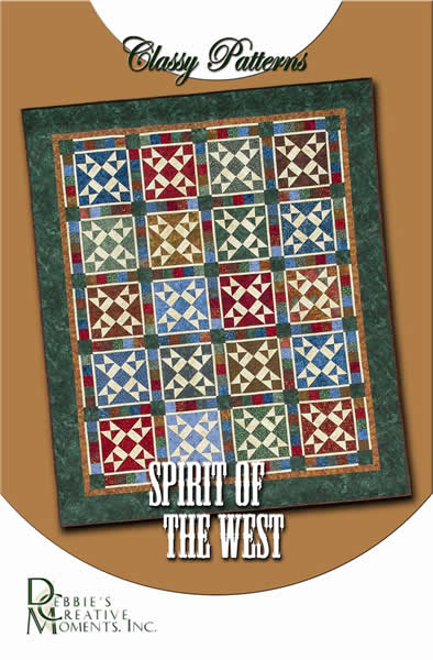 Spirit of the West - Classy Quilt Pattern DCM-018 - Paper Pattern