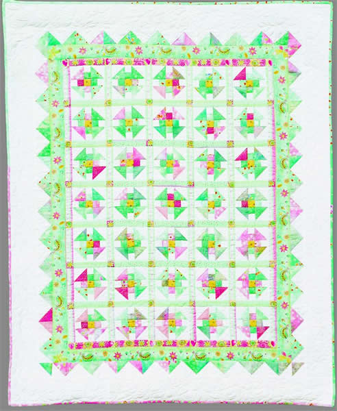 Little Churn Dash Quilt Pattern DCM-035 - Paper Pattern