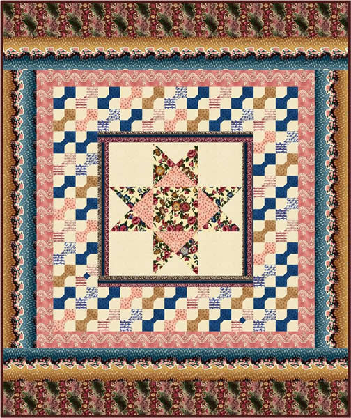 Simply Suzan Quilt Pattern FHD-128 - Paper Pattern
