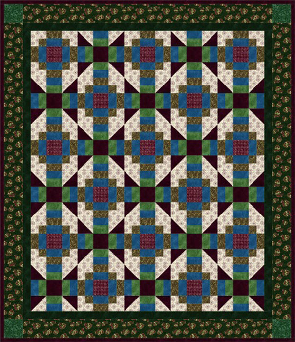 Greenbriar Quilt FHD-137e - Downloadable Pattern