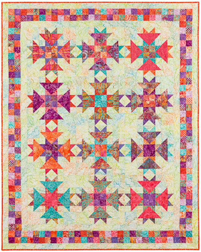 She Can Dance! Quilt FHD-140e - Downloadable Pattern