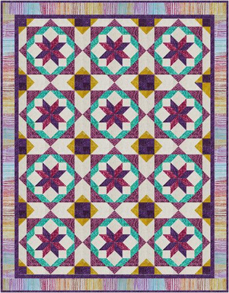 Tilt-A-Whirl Quilt Pattern FHD-253 - Paper Pattern