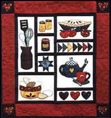 Country Kitchen Quilt FRD-1100e - Downloadable Pattern