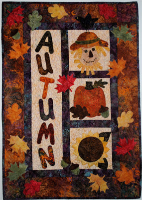 Autumn Whimsy Quilt  FRD-1121e - Downloadable Pattern