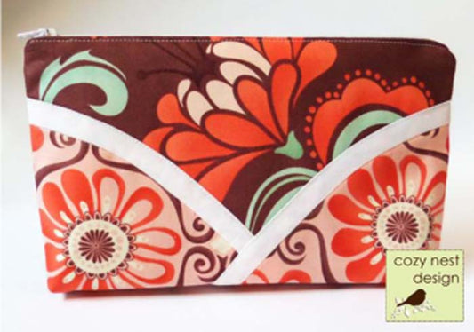 Petals Cosmetic Bag FREE-020e - Downloadable Pattern