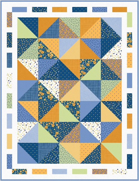 Mosaic Quilt Pattern GQ-114 - Paper Pattern