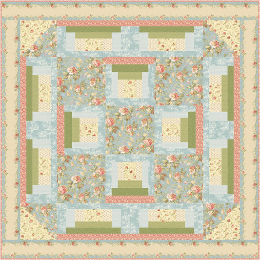 Harwick Cottage Quilt Pattern GTD-124 - Paper Pattern