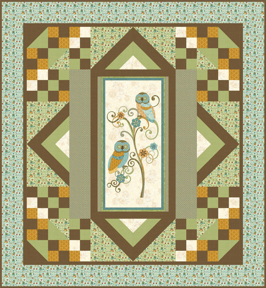 I Love Owls! Quilt Pattern GTD-126 - Paper Pattern