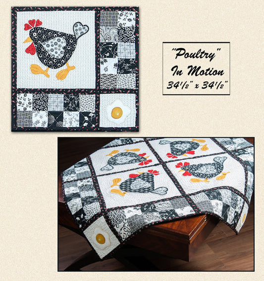 Poultry In Motion Pattern HBH-125 - Paper Pattern