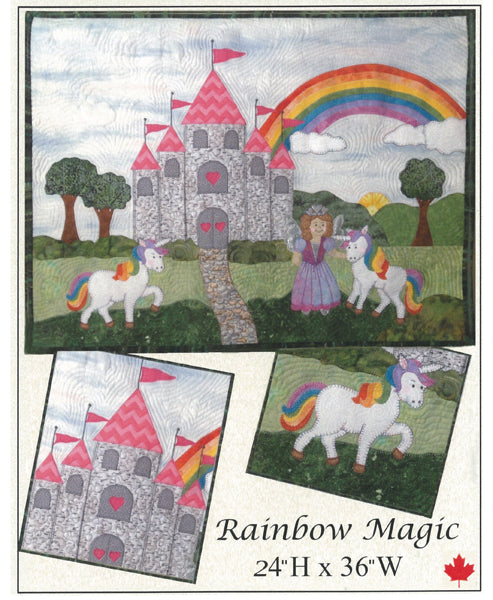 Rainbow Magic Wall Hanging Pattern HBH-131 - Paper Pattern
